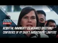 Download Lagu Acquittal imminent? Colmenares questions confidence of VP Sara’s impeachment lawyers
