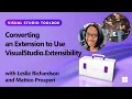 Converting an Extension to Use VisualStudio Extensibility