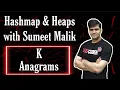 Check if two Strings are K Anagrams Hashmap Interview Questions Playlist