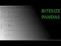 BiteSize Pandas 6 - Merging Dataframes Inner Merging