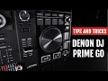 First Look Denon DJ PRIME GO Tips and Tricks