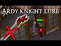 How to lure Ardy knight with no Dragon spear in OSRS 2004Scape