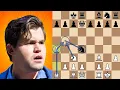 Lagu Carlsen's Scandinavian caught by the Fishing Pole in 18 moves!!