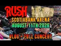 My Mom s Dream RUSH Concert Vlog FULL CONCERT - RUSH at Scotiabank Arena August 11th 2026