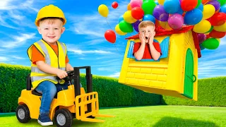 مغامرة أوليفر في بيت البالونات  دندنها