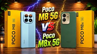 Poco M8x 5G vs Poco M8 5G - Which Should You You Buy ?