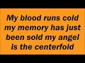 The J. Geils Band - Centerfold (Lyrics on screen)