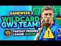 Download Lagu FPL GW3 WILDCARD TEAM 🚨 | PALMER INJURED! ⚠️ | Fantasy Premier League Tips 2025/26
