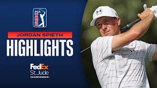 Jordan Spieth takes co-lead in Memphis Round 1 FedEx St Jude 2026