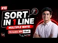 Java Stream API Sort a List of Integers in Order CSwithVK