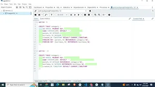 ERROR syntax error at or near FOREIGN LINE 1 FOREIGN KEY postgresql