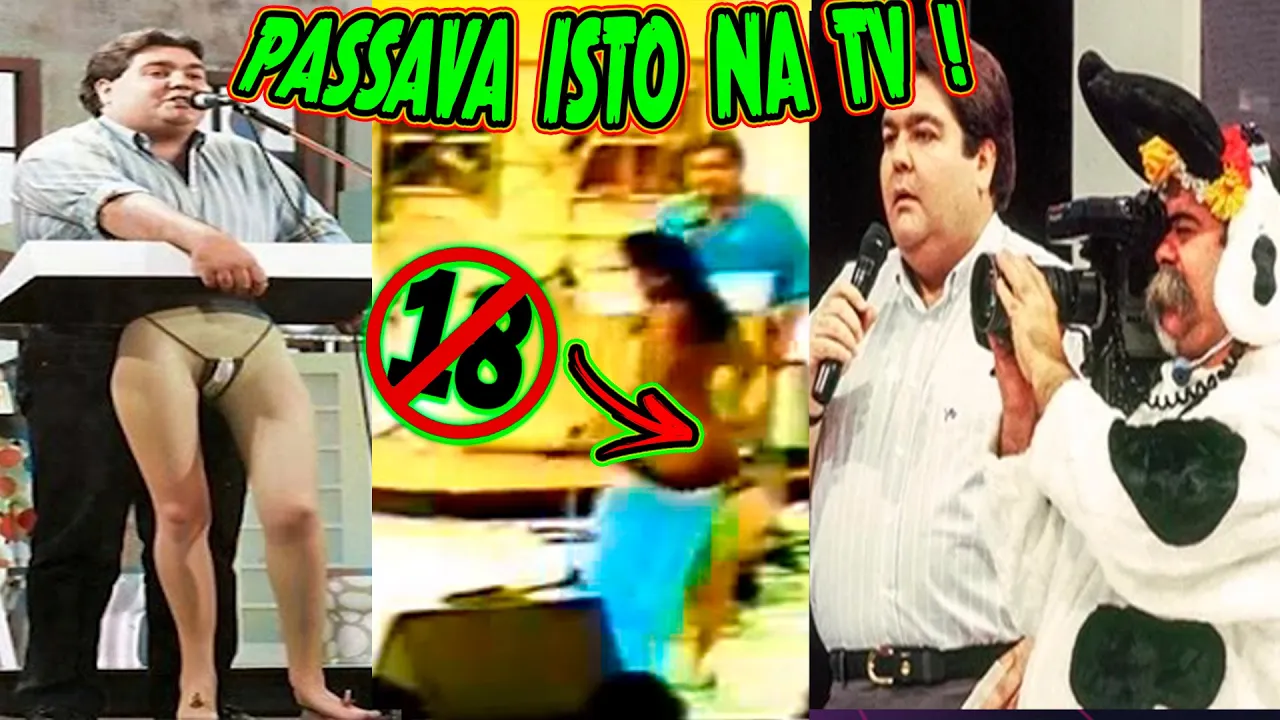 AS BIZARRICES E LOUCURAS DO FAUSTÃO NA TV