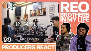 Download PRODUCERS REACT - REO Brothers In My Life Reaction MP3