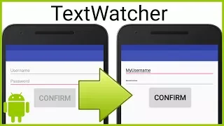 Disable Button When EditText Is Empty TextWatcher - Android Studio Tutorial