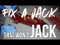 How to Fix a Hydraulic Jack that won t JACK