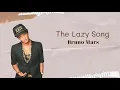 Vietsub | The Lazy Song - Bruno Mars | Lyrics Video