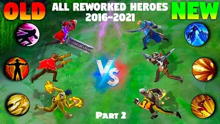 Download (PART 2) ALL THE REWORKED HERO SKILLS SINCE THE RELEASE OF MOBILE LEGENDS 2016-2022 MP3