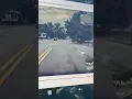 Tesla Dash Cam catches crazy crash in Pittsburgh Man ejected from burning car OMG