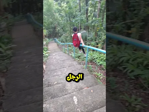 الدرابزين الذي لا يعرف استخدامه إلا السكان المحليون 😳