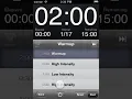 Seconds Interval Timer iPhone - Creating a High Intensity Interval Training HIIT timer