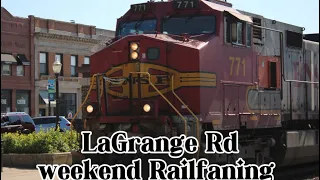 Exclusive Railfaning LaGrange Rd weekend Railfaning