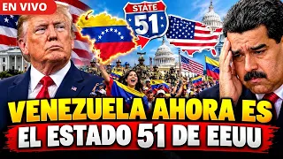 🚨TRUMP SACUDE A VENEZUELA CON UNA PROPUESTA EXPLOSIVA “EL ESTADO 51 y Ciudadanía