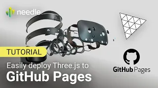 Easily deploy three js to github pages with Needle