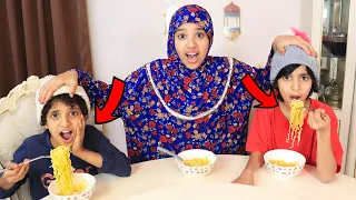 ماما طبخت اندومي على السحور شفا 