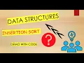 Insertion Sort Data Structures Sorting Algorithm Java