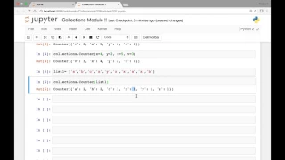 Collections Module - Counter Part 1