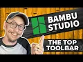 Bambu Studio 101 Beginners Guide to Bambu Slicer Software Top Tool Bar