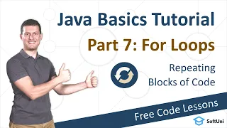 Java Basics Tutorial - For Loops