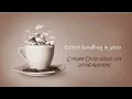 create Drop Down List using applets in Java