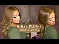 Honey Blonde Hair Tutorial NO BLEACH