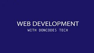 Web Development Series Lesson 27 - Javascript Variables