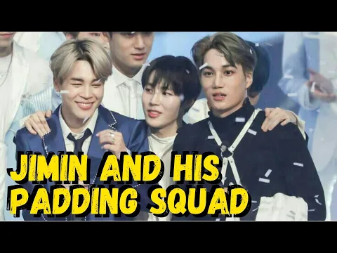 Download MP3 BTS Jimin Cute Interactions With Padding Squad (Ha Sungwoon, Taemin, Timoteo, Kai, Kwon Ho, Ravi)