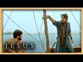 Download Lagu Jesus realiza o milagre da pesca no maravilhosa no Mar da Galileia | NOVELA JESUS