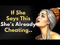 Download Lagu DON'T IGNORE - If She Says This, She’s Cheating With Someone You Know | Stoic Relationship Advice