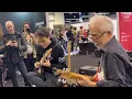 Matteo Mancuso Playing with his Dad Vinnie at NAMM 24 “All the Things You Are” (Jazz Standard)