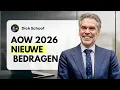 AOW per 1 januari 2026: nieuwe bedragen onthuld – zóveel krijgt u straks écht per maand!