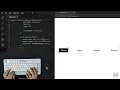 ASMR Coding Modern Navigation with Hover Effect