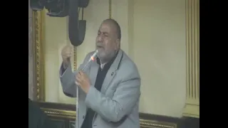 النائب محمد عبد الحميد هاشم في رد ه على وزيرالرى 