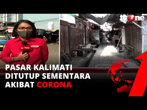 13 Pedagang dan 12 Warga Sekitar Positif Corona, Pasar Kalimati Jakpus Ditutup | tvOne