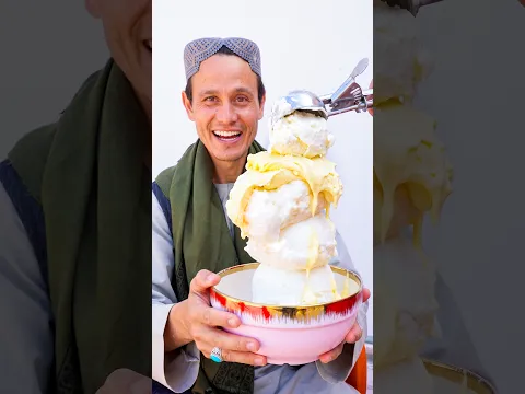 Afghanistan's Best Handmade Ice Cream! 🇦🇫