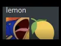 sonic eats a lemon and dies original