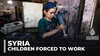 میلیون ها کودک سوری مجبور به کار هستند در حالی که جنگ داخلی ۱۴ ساله مدارس را ویران می کند 