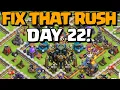 Download Lagu FIX THAT RUSH F2P DAY 22! | Continuing to fix our Town Hall 17 Rushed Village | Clash of Clans
