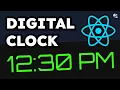 Easy Digital Clock with React TypeScript - Small Project for Beginners