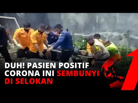 Detik-detik Evakuasi Pasien Positif Corona Sembunyi di Selokan | tvOne