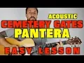 Lagu How to play Cemetery Gates by Pantera